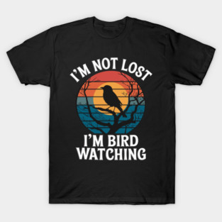 Birder Women Birding Ornithology Bird Watcher T-Shirt