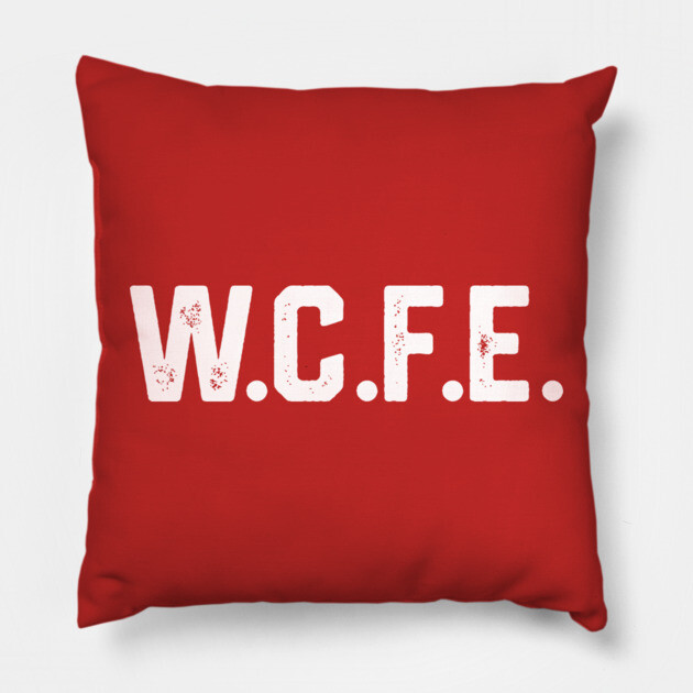WCFE Pillow by Litehouse Tees