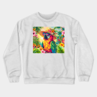 Parrot Bay Breeze Crewneck Sweatshirt