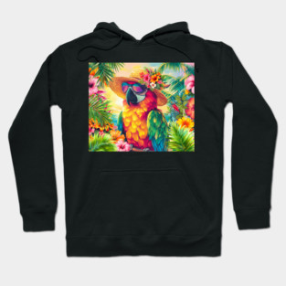 Parrot Bay Breeze Hoodie