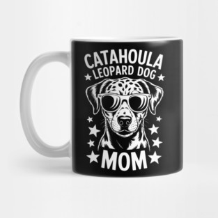 Catahoula Leopard Dog Mom Funny Catahoula Leopard Dog Mug