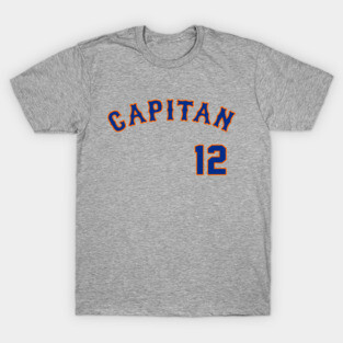 Mets Capitan #12 T-Shirt