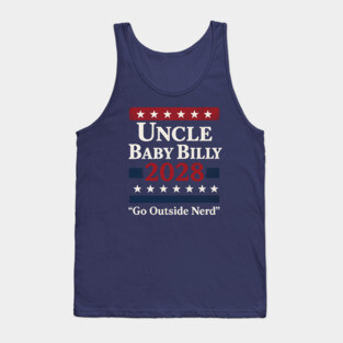 Go Outside Nerd - Uncle Baby Billy 28 Tank Top