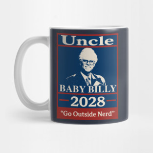 Uncle Baby Billy 28 - Go Outside Nerd Mug