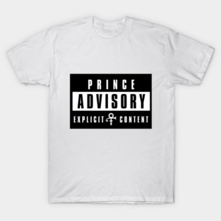 PRINCE ADVISORY EXPLICIT CONTENT (EXCLUSIVE) T-Shirt
