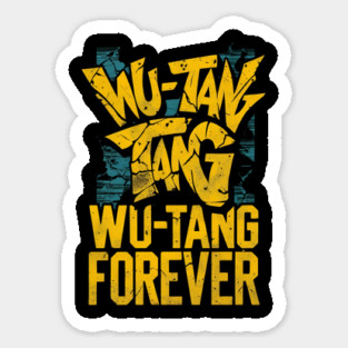 Wutang Forever Sticker