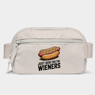 Just Here For The Wieners Funny 4th of July Hot Dog USA Bag