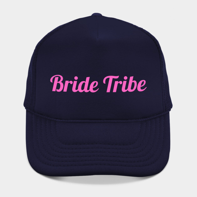 Bride Tribe Script Design – Pink Bachelorette Party Text Graphic by DonWillisJrArt