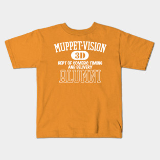MuppetVision Alumni - Department of Comedic Timing and Delivery Kids T-Shirt