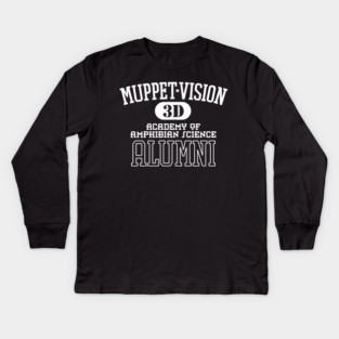 MuppetVision Alumni - Academy of Amphibian Science Kids Long Sleeve T-Shirt
