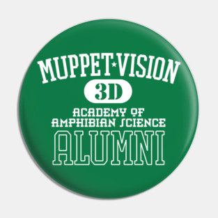 MuppetVision Alumni - Academy of Amphibian Science Pin