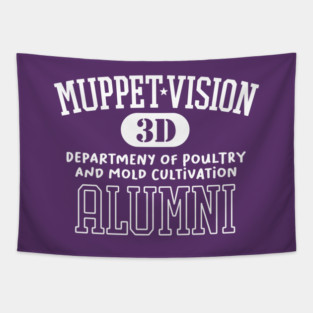 MuppetVision Alumni - Department of Poultry and Mold Cultivation Tapestry
