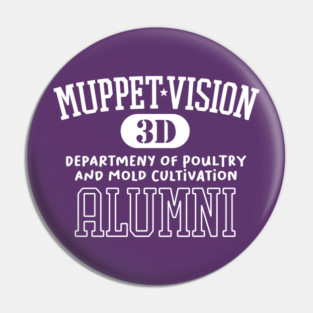 MuppetVision Alumni - Department of Poultry and Mold Cultivation Pin