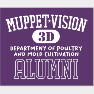 MuppetVision Alumni - Department of Poultry and Mold Cultivation Posters and Art
