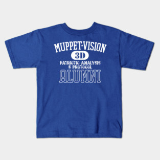 MuppetVision Alumni - Patriotic Analysis and Protocol Kids T-Shirt