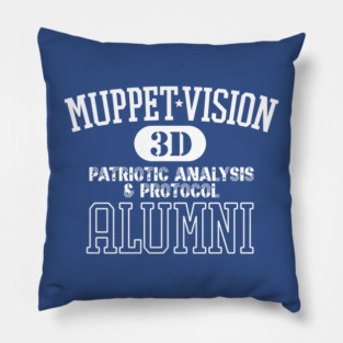MuppetVision Alumni - Patriotic Analysis and Protocol Pillow