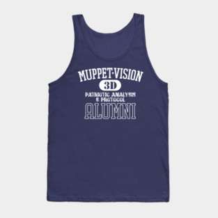 MuppetVision Alumni - Patriotic Analysis and Protocol Tank Top