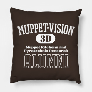 MuppetVision Alumni - Kitchen and Pyrotechnics Research Pillow