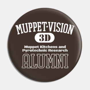 MuppetVision Alumni - Kitchen and Pyrotechnics Research Pin
