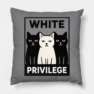 White-privilege Pillow