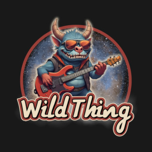 Wild Thing Guitar Monster T-Shirt