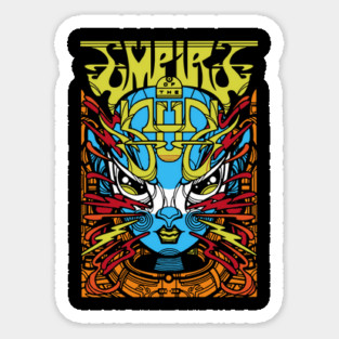 The Empire Of The Sun Band Sticker