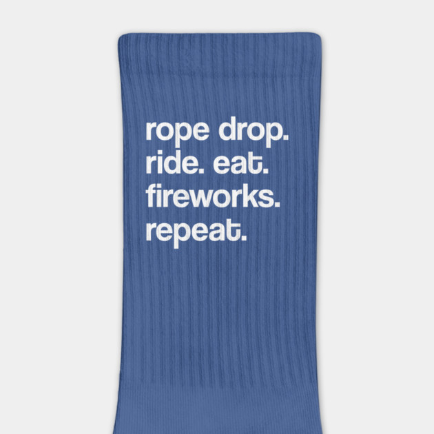 Rope Drop. Ride. Eat. Fireworks. Repeat. (Classic Version) by David Lee