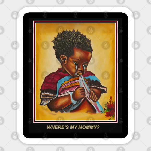 WHERE'S MY MOMMY? Sticker by Erik's Store