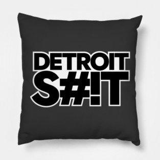 Detroit Shit Pillow