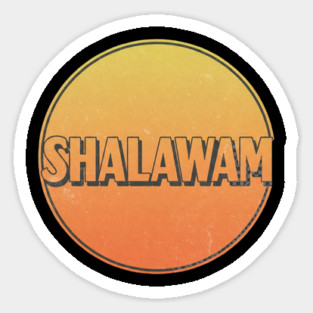 Shalawam Sticker