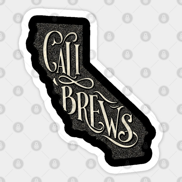 Cali Brews Sticker by Lamar 's Store