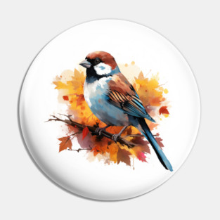 Sparrow Pin