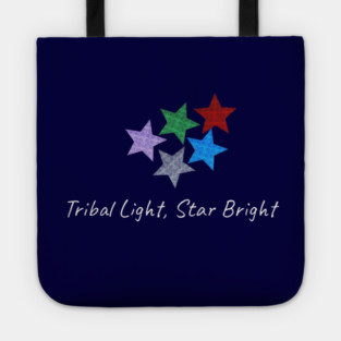 Tribal Light, Star Bright – Hmong Pattern Stars Tote
