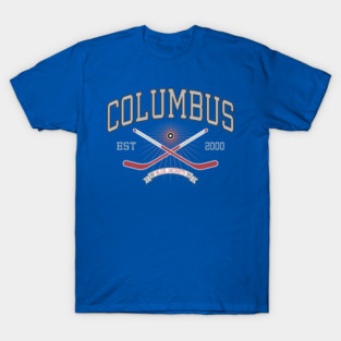 Columbus Blue Jackets Varsity Style T-Shirt