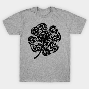 Irish Shamrock Four-leaf Lucky Clover T-Shirt
