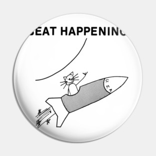 Beat Happening Indie Pop Pin