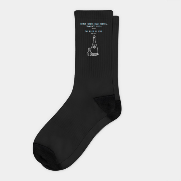 Donizetti's Elixir of Love Socks by Winter Harbor Music Festival