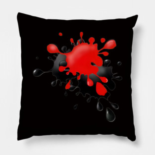 Double Splat! Pillow
