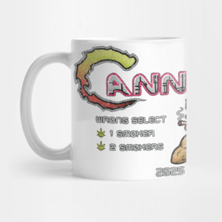 Cannabis Arcade Game Mug