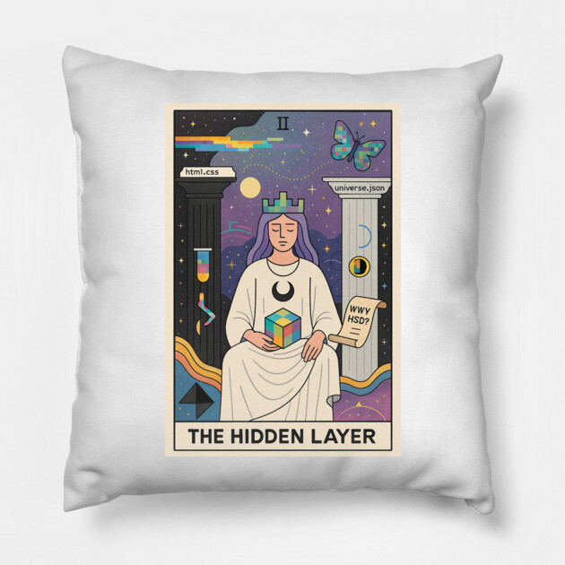The Hidden Layer -> Inspect Element T-Shirt (POCKET) Pillow by Thingtime