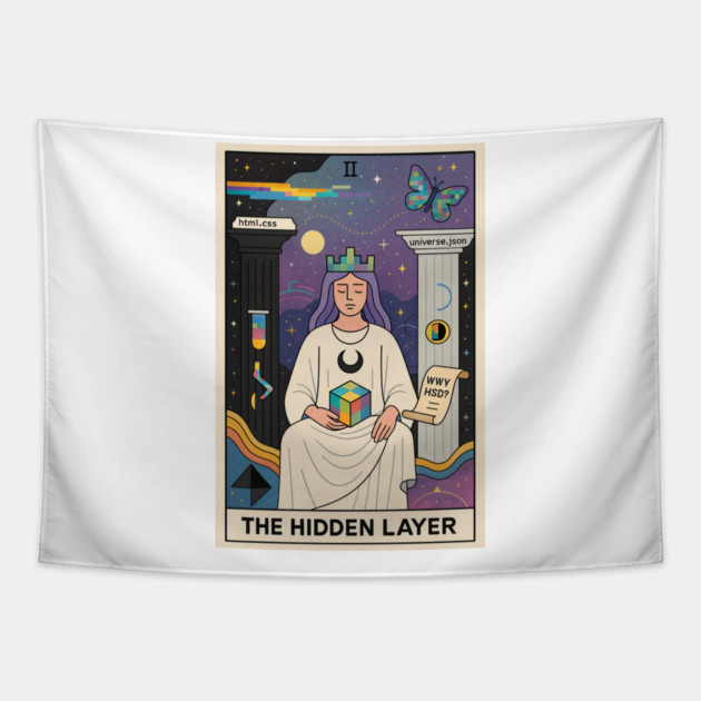 The Hidden Layer -> Inspect Element T-Shirt (POCKET) Tapestry by Thingtime