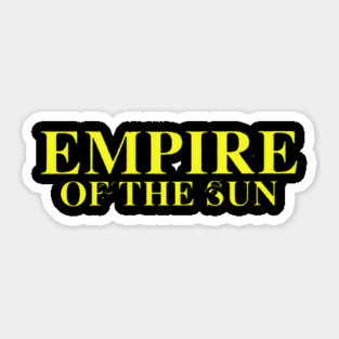 The Empire Of The Sun vintage Band Sticker