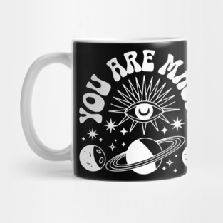 You Are Magic | Inspirational Affirmation Design | Positive Energy Quote | Self-Love & Empowerment Message | Spiritual Vibes Typography Art Mug