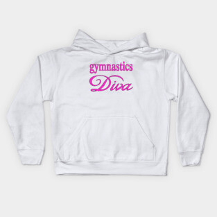 Gymnastics Diva Kids Hoodie