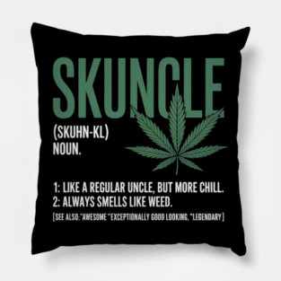 pot cannabis marijuana uncle Pillow