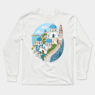 SANTORINI Long Sleeve T-Shirt