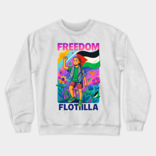 Greta-Thunberg Crewneck Sweatshirt