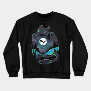 Landscape Dragon Crewneck Sweatshirt