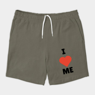 I heart me love design Shorts