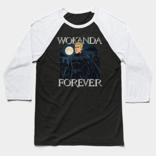 Wokanda Forever Baseball T-Shirt